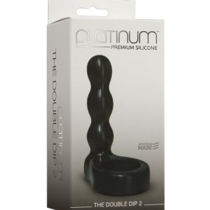 PLATINUM SILICONE DOUBLE DIP 2 BLACK