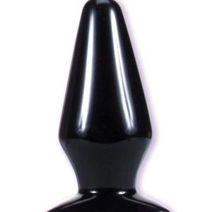 CLASSIC BUTT PLUG-BLACK LARGE CD