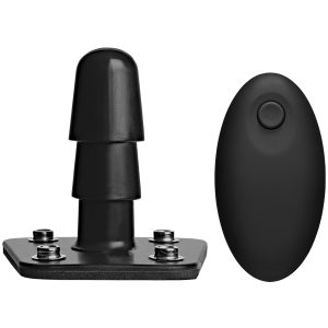 VAC U LOCK VIBRATING PLUG BLACK