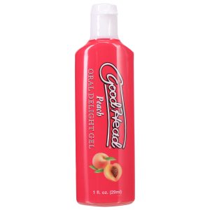 GOODHEAD ORAL DELIGHT GEL 1 OZ PEACH (BULK)