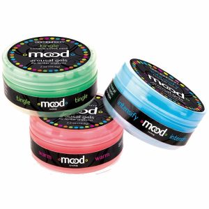 MOOD AROUSAL GELS 3 - 2 OZ JARS (BU)