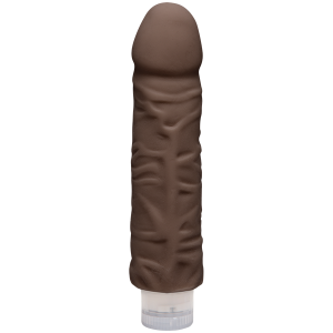 THE D SHAKIN' D VIBRATING 7 ULTRASKYN CHOCOLATE "