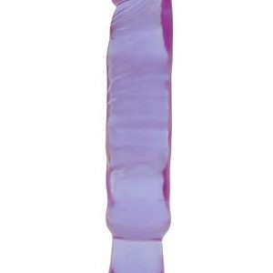 CRYSTAL JELLIES ANAL STARTER 6IN PURPLE