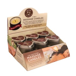 HEMP SEED 3 N 1 VALENTINE'S 2025 MASSAGE CANDLE DISPLAY