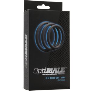 OPTIMALE 3PC C-RING SET THIN SLATE