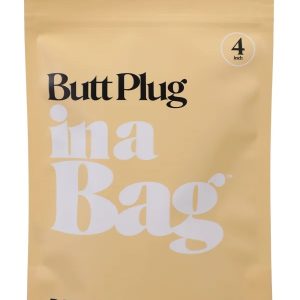 IN A BAG BUTT PLUG 4 BLACK "