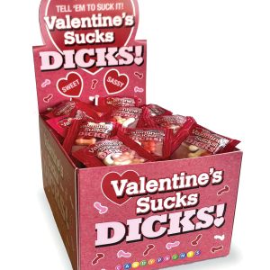 VALENTINE'S SUCKS DICKS DISPLAY OF 100
