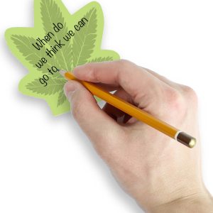 CANNABIS STICKY NOTES