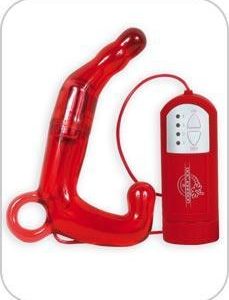 MENS PLEASURE WAND RED