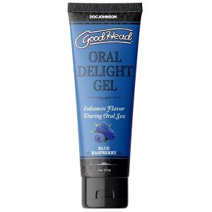 GOODHEAD ORAL DELIGHT GEL 4 OZ BLUE RASPBERRY