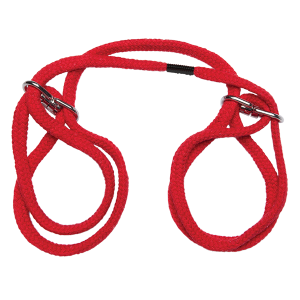 JAPANESE STYLE COTTON WRIST CUFFS RED