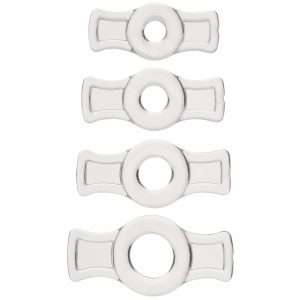 TITANMEN COCK RING SET CLEAR