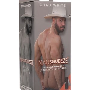 MAN SQUEEZE CHAD WHITE ASS ULTRASKYN STROKER VANILLA