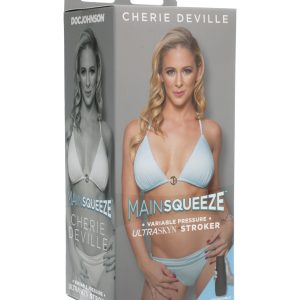 MAIN SQUEEZE CHERIE DEVILLE PUSSY ULTRASKYN STROKER VANILLA