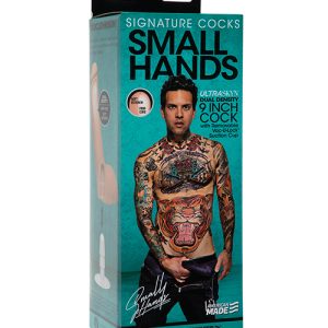 SIGNATURE COCKS SMALL HANDS 9IN ULTRASKYN COCK