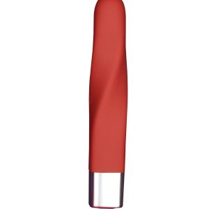 EDONISTA LAYLA TWIST BULLET SILICONE VIBE RED