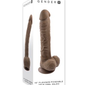 10 IN POSEABLE FLEXSKIN TRUE FEEL DARK