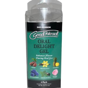 GOODHEAD WARMING ORAL DELIGHT GEL 6 PACK