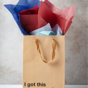 I GOT THIS ON MY WAY HERE GIFT BAG