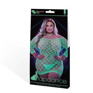 LAPDANCE GLOW IN THE DARK MINI DRESS Q/S
