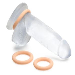 JOCK DISCREET SILICONE COCK RING SET LIGHT