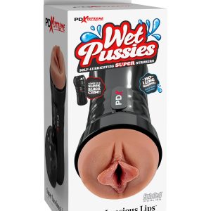 PDX EXTREME WET PUSSIES SUPER LUSCIOUS LIPS BROWN