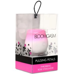 (D)PULSING PETALS THROBBING RO STIMULATOR - PINK