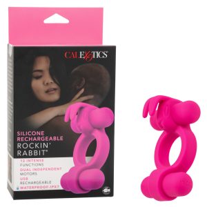 SILICONE RECHARGEABLE ROCKIN' RABBIT