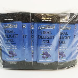 GOODHEAD ORAL DELIGHT GEL 1 OZ BLUE RASPBERRY (BULK)