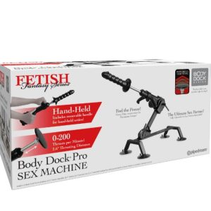 FETISH FANTASY BODY DOCK PRO SEX MACHINE - BLACK