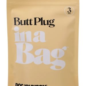 IN A BAG BUTT PLUG 3 BLACK "