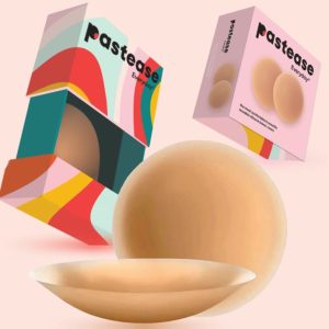 EVERYDAY SILICONE NIPPLE COVER REUSABLE CARAMEL LARGE D+ CUP