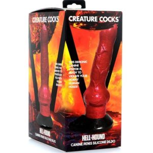 CREATURE COCKS HELL HOUND CANINE PENIS SILICONE