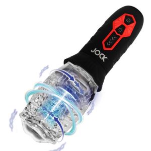 JOCK SPINNING & VIBRATING MASTURBATOR