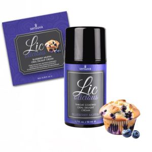 LIC O LICIOUS ORAL DELIGHT CREAM BLUEBERRY MUFFIN 6ML
