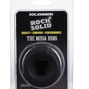 ROCK SOLID MEGA RING BLACK