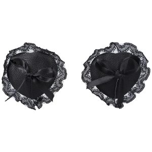 IN A BAG NIPPLE PASTIES BLACK