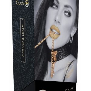 OUCH! ROME COLLECTION COLLAR W/ LEASH