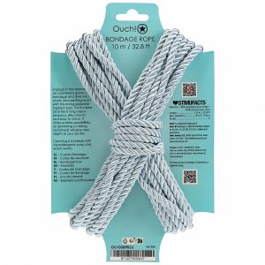 OUCH! BONDAGE ROPE 10 METERS POWDER BLUE