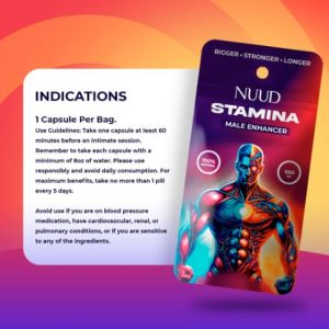 STAMINA APHRODISIAC CAPSULES MALE