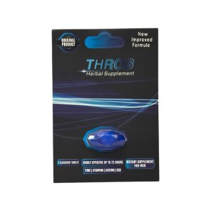 THROB HERBAL SUPPLEMENT FOR MEN 24PC DISPLAY (NET)