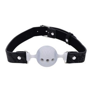 LACE BREATHABLE BALL GAG SILICONE