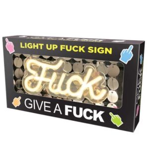 NEON FUCK LIGHT UP SIGN