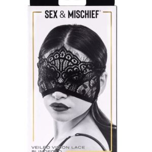 LACE VEILED VISION BLINDFOLD