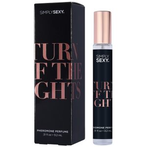 SIMPLY SEXY PHEROMONE PERFUME TURN OFF THE LIGHTS .31 FL OZ
