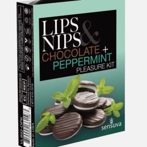 LIPS & NIPS PLEASURE KIT CHOCOLATE & PEPPERMINT
