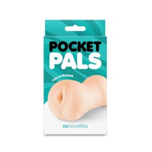 POCKET PALS VAGINA STROKER WHITE