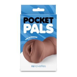 POCKET PALS VAGINA STROKER BROWN