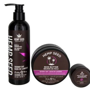 HEMP SEED HOLIDAY BAG SKINNY 3-IN-1 CANDLE