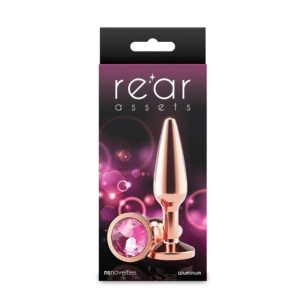 REAR ASSETS TAPERED MEDIUM ROSE GOLD PINK